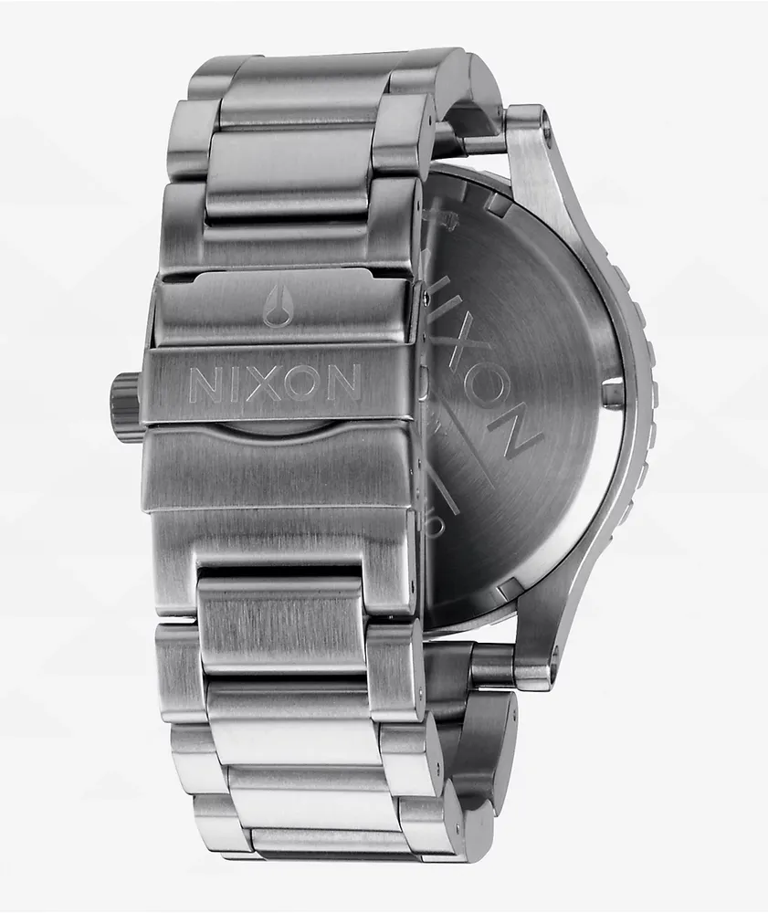 Nixon 51-30 Chrono Silver & Turqoise Analog Watch