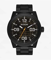 Nixon Corporal Stainless Steel Black Analog Watch