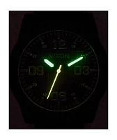 Nixon Corporal Stainless Steel Black Analog Watch