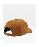 Nixon Deep Down Brown Athletic Snapback Hat