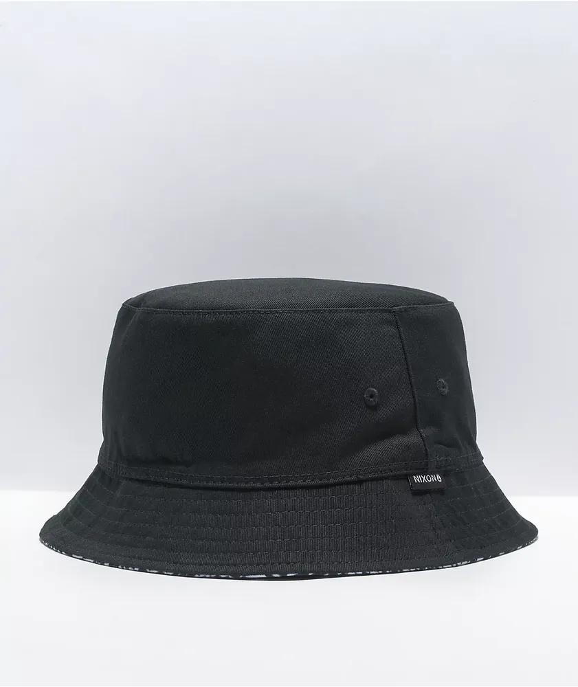 Nixon Digi Print Black & White Bucket Hat 