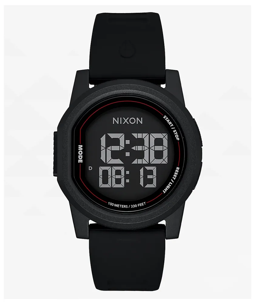 Nixon Disk Black Digital Watch