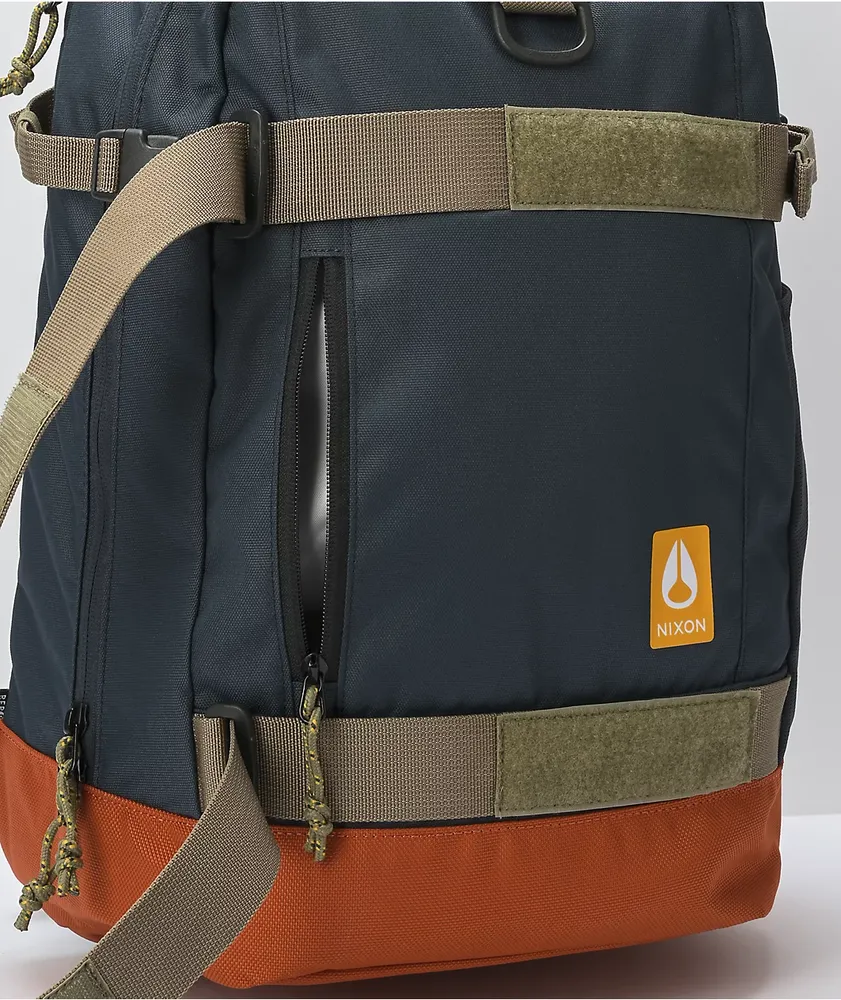 Nixon Gamma Navy & Orange Backpack