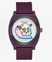 Nixon Hannah Eddy Time Teller OPP Purple Analog Watch