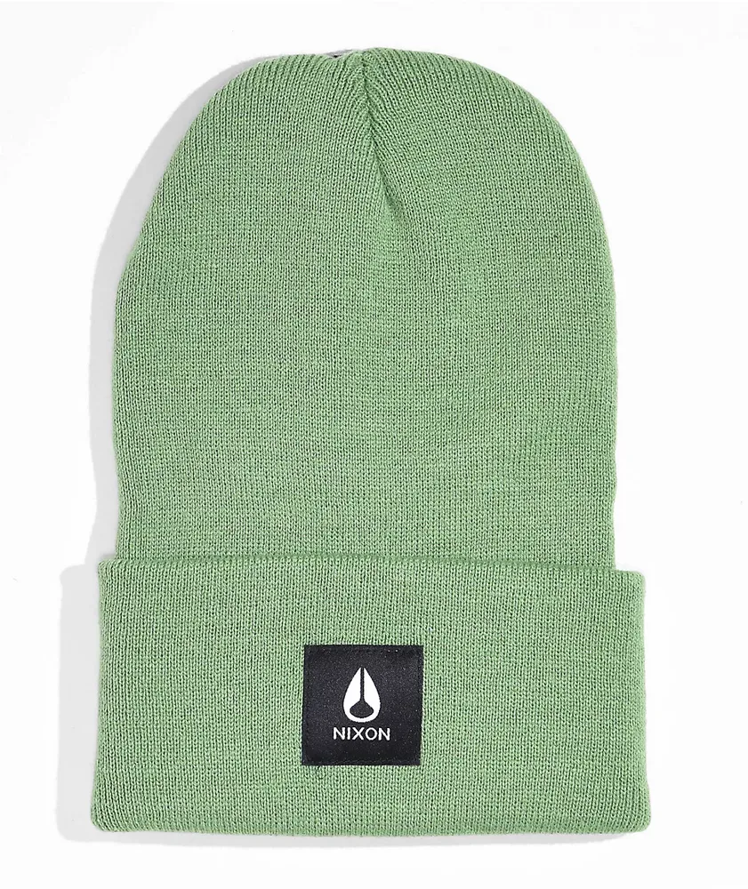 Nixon Hume Jade Green Beanie