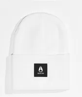 Nixon Hume White Beanie