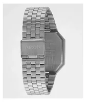 Nixon Re-Run Black & Silver Digital Watch