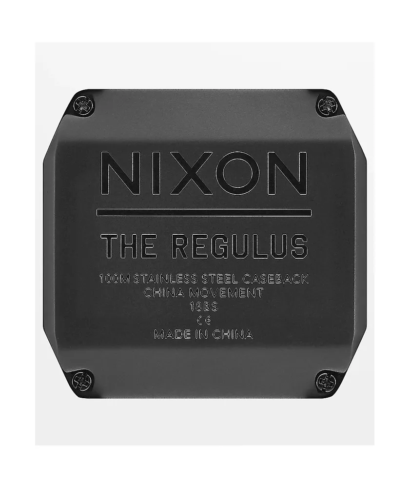 Nixon Regulus Gunmetal Watch 