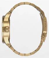 Nixon Sentry 38 SS Light Gold & Pink Watch