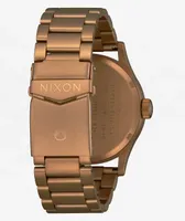 Nixon Sentry Bronze & Black Analog Watch