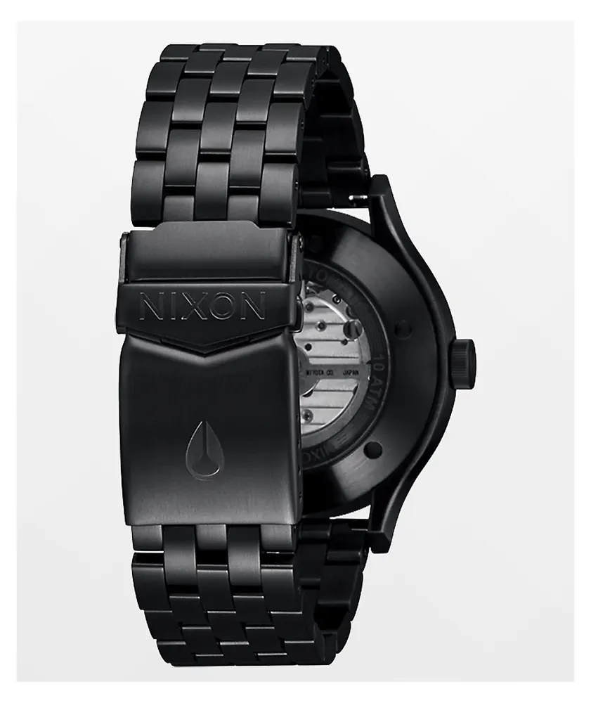 Nixon Spectra Navy Black Automatic Watch