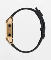 Nixon Staple Black & Gold Digital Watch