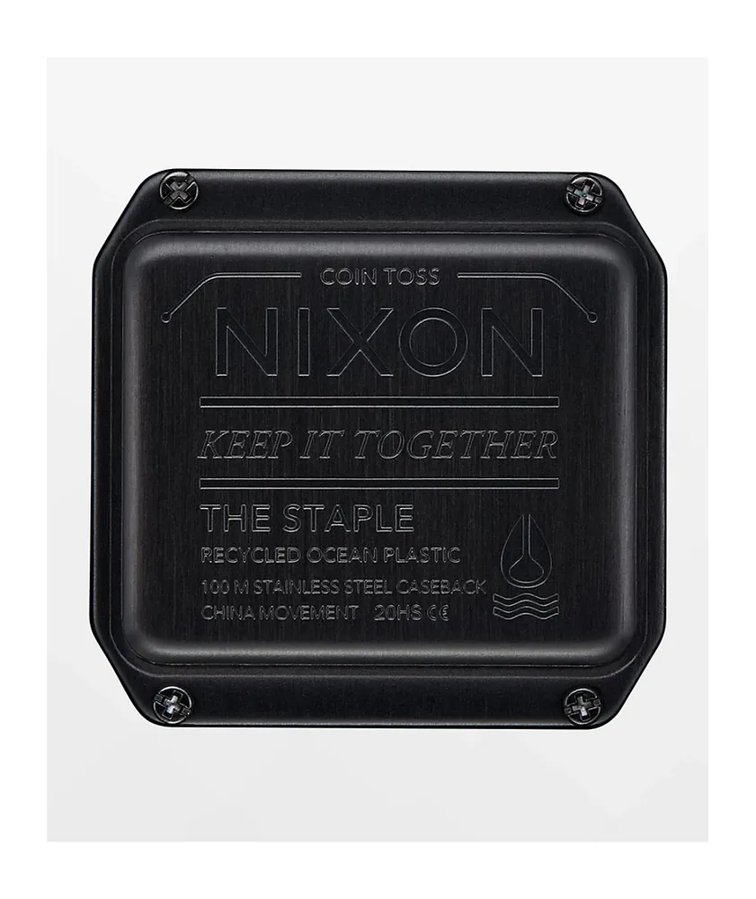 Nixon Staple Tide Black Digital Watch