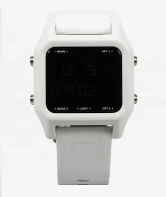 Nixon Staple Tide Recycled White Digital Watch