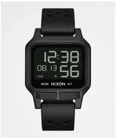 Nixon The Heat Black Digital Watch