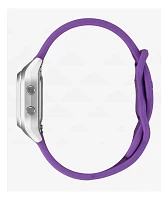 Nixon The Ripper Silver & Purple Digital Watch