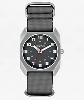 Nixon The Scout Silver & Charcoal Analog Watch