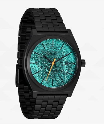 Nixon Time Teller Black & Oxidation Analog Watch