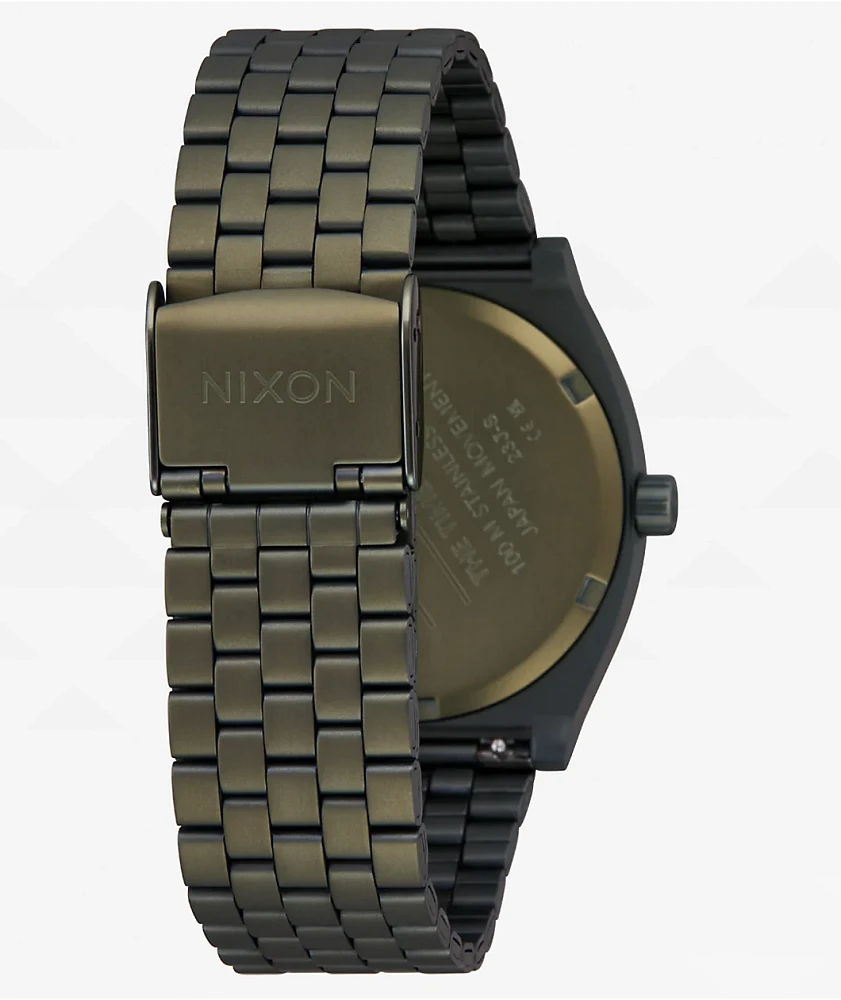 Nixon Time Teller Dark Olive Analog Watch