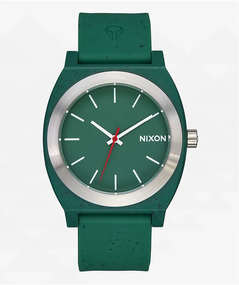 Nixon Time Teller OPP Olive Speckle Analog Watch