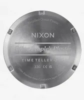 Nixon Time Teller OPP Red Analog Watch