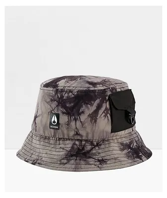 Nixon Trifle Black Tie Dye Bucket Hat