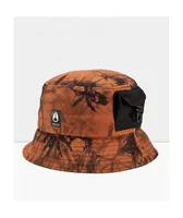 Nixon Trifle Brown & Black Tie Dye Bucket Hat