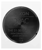 Nixon x 2PAC 51-30 Chrono Black & Gold Analog Watch