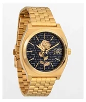 Nixon x 2PAC Rose Time Teller Gold & Black Analog Watch