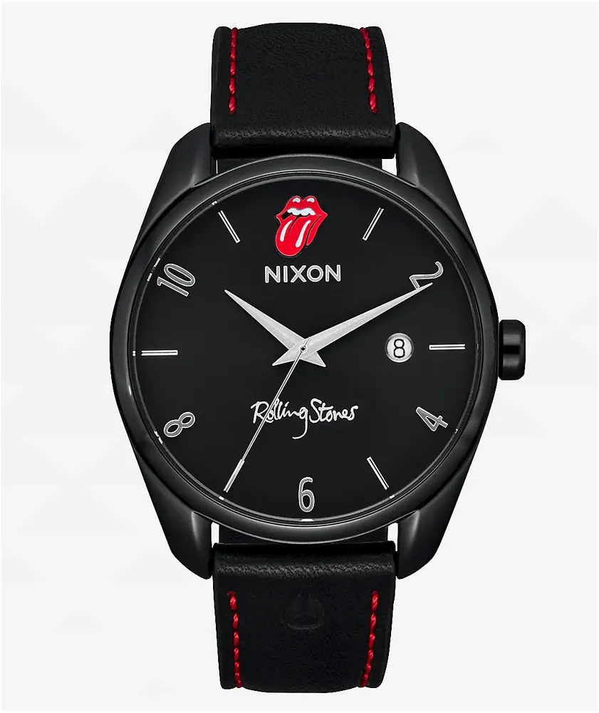 Nixon x Rolling Stones Thalia Leather Analog Watch