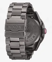 Nixon x Santa Cruz Corporal Roskopp Silver Analog Watch