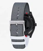 Nixon x Santa Cruz Time Teller Black & Silver Analog Watch