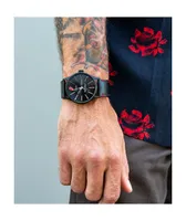 Nixon x The Rolling Stones Sentry Leather Analog Watch