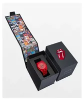 Nixon x The Rolling Stones Time Teller Red Analog Watch