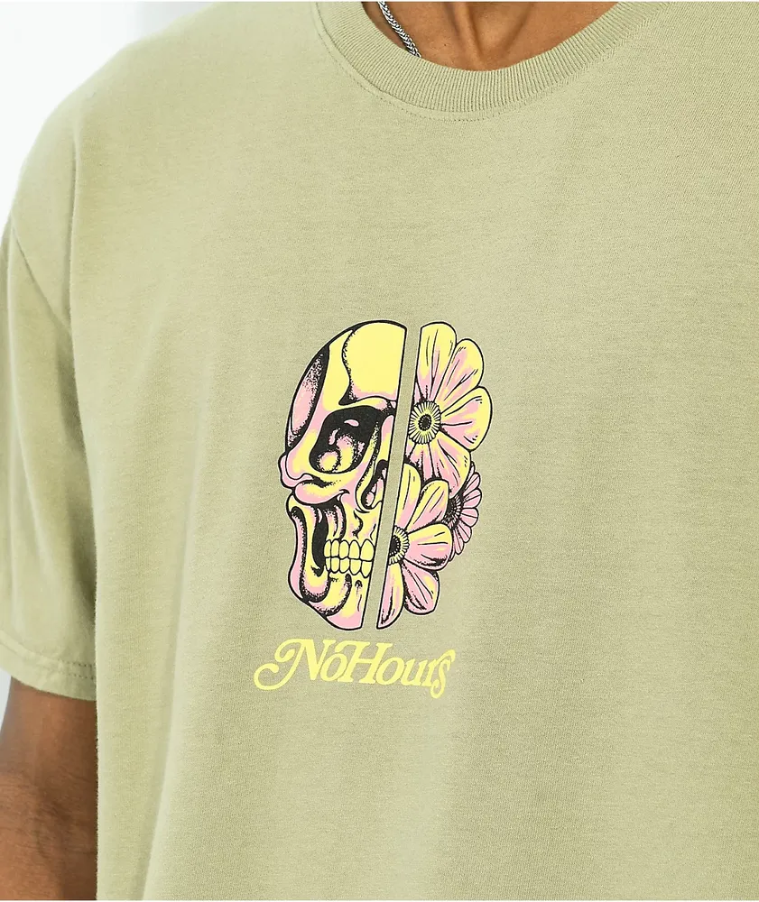 NoHours Beholders Khaki T-Shirt
