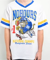 NoHours Champs White Football Jersey