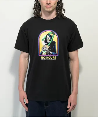 NoHours Dead Inside Black T-Shirt