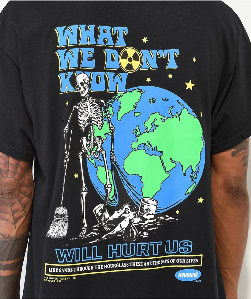 NoHours Don't Know Black T-Shirt