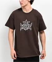 NoHours Foe Hammer Brown T-Shirt