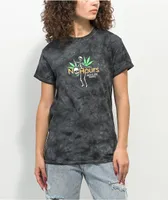 NoHours Getting Higher Black Wash T-Shirt