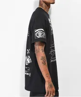 NoHours Glitch Black T-Shirt