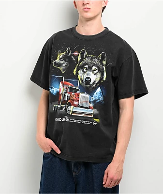 NoHours Night Moves Black T-Shirt