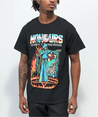 NoHours Other Side Black T-Shirt