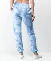 NoHours Passion Blue Tie Dye Sweatpants