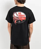 NoHours Pest Control Black T-Shirt