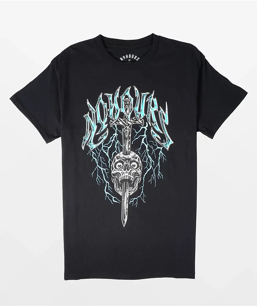 NoHours Silence Black T-Shirt