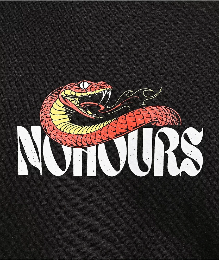 NoHours Slither Black T-Shirt