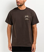 NoHours United Brown T-Shirt
