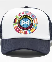 NoHours United Navy & White Trucker Hat