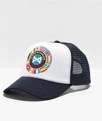 NoHours United Navy & White Trucker Hat